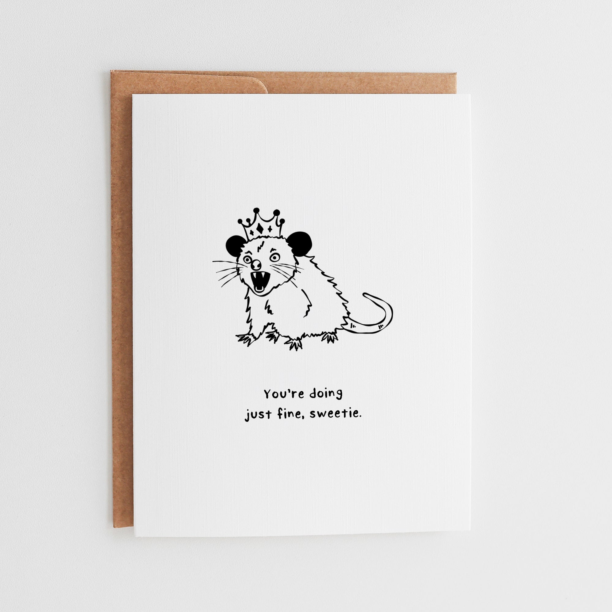 The Encouragement Card for People Who Are Barely Holding It Together