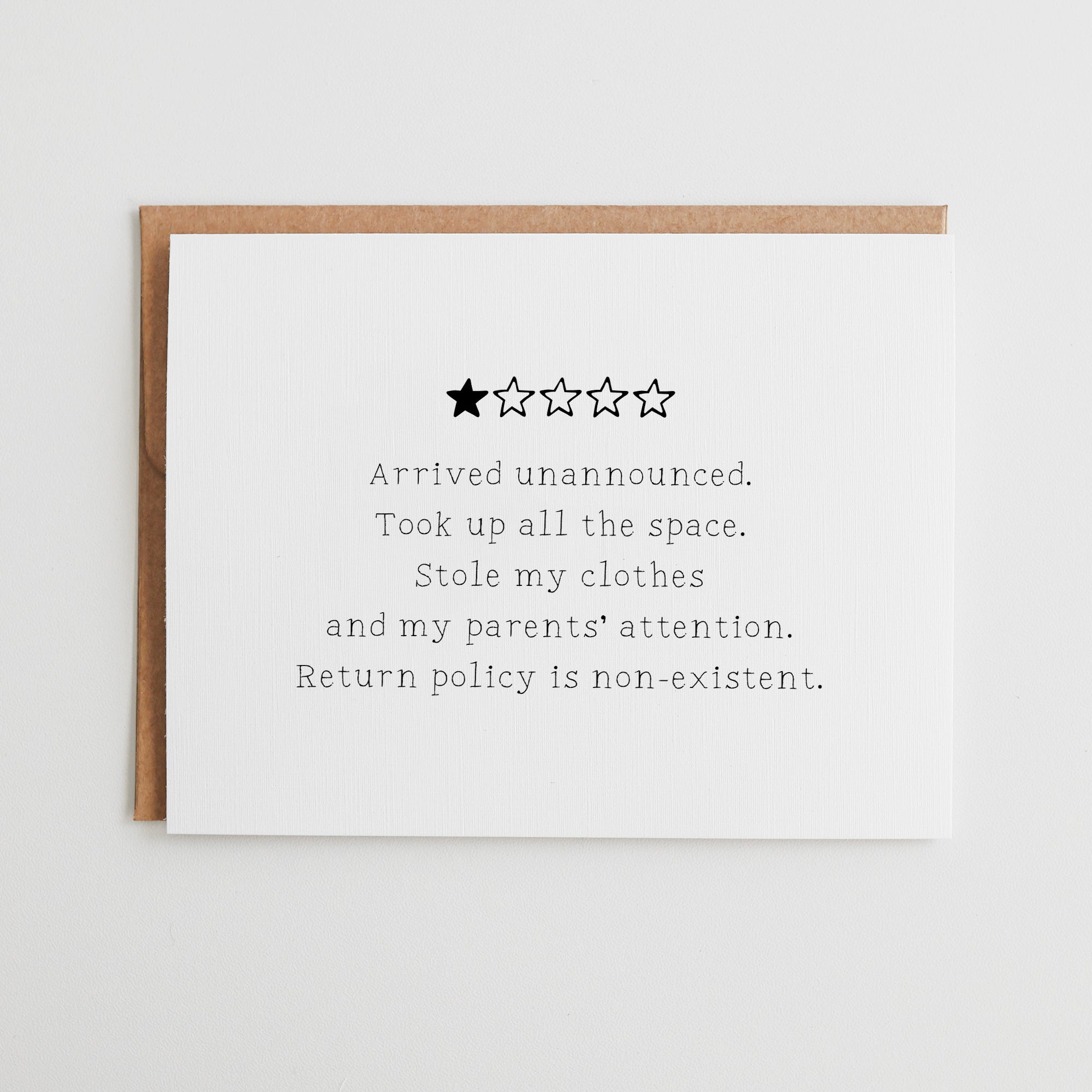 2nd Child Sibling Review Greeting Card #121