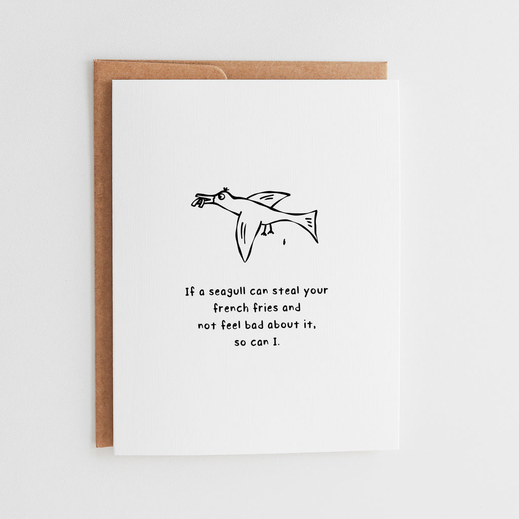 French Fry Thief | Funny Couple Card #135