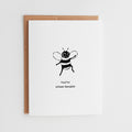 Unbeelievable Bee Card, Cute Congratulations Card #086