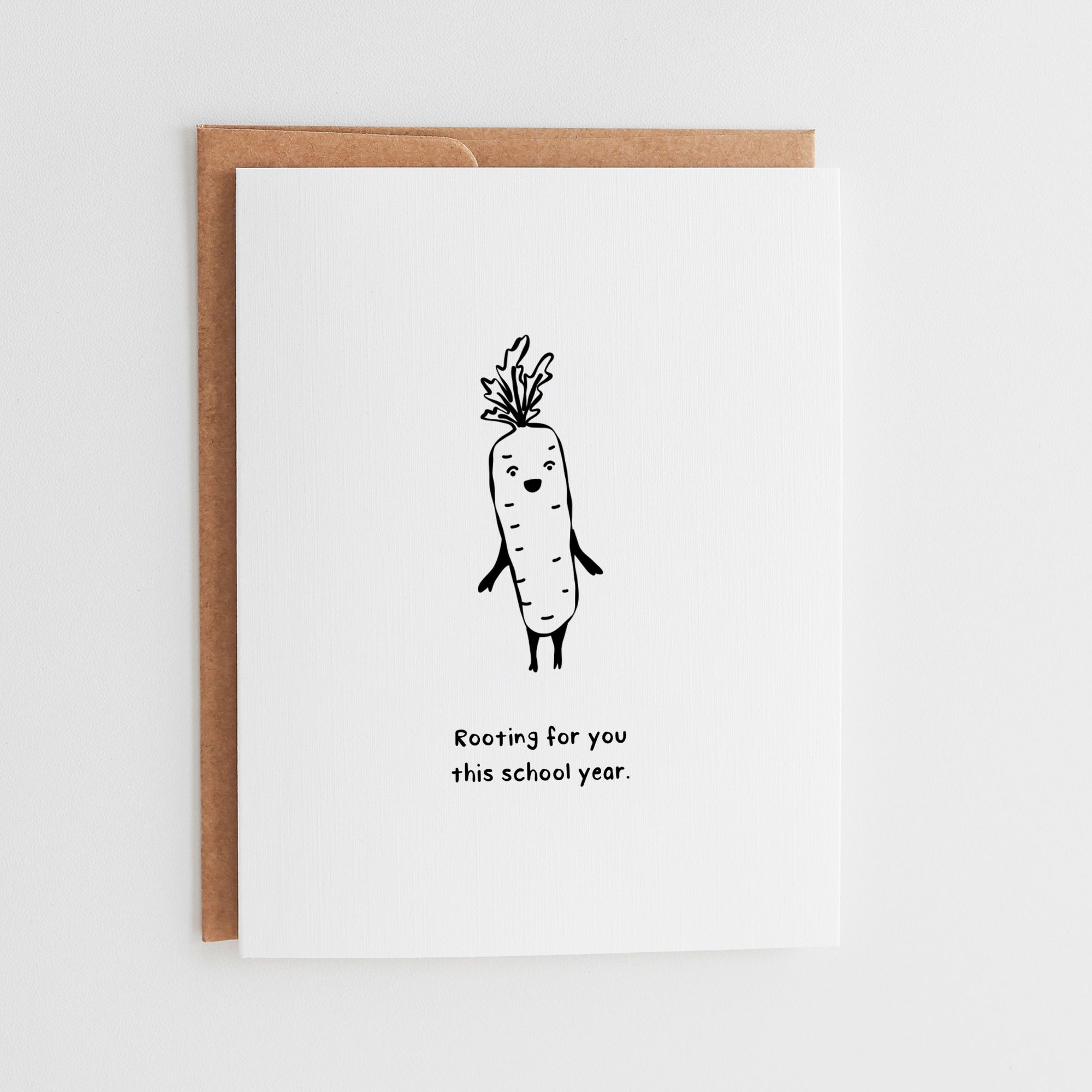 Teacher Coworker Gift, Rooting For You School Year Card #168