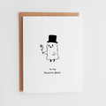 Favorite Ghoul Ghost Card, Funny Anniversary Card #069