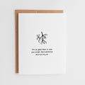 Sarcastic Anniversary Card, Funny Christmas Card