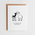 Over the Moooon For You | Cow Love Card #129