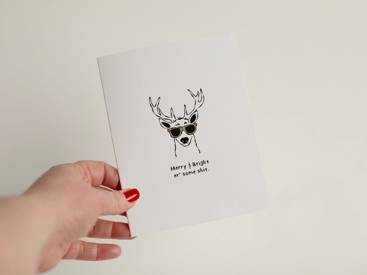 Funny Christmas Card, Red Neck Holiday Greeting