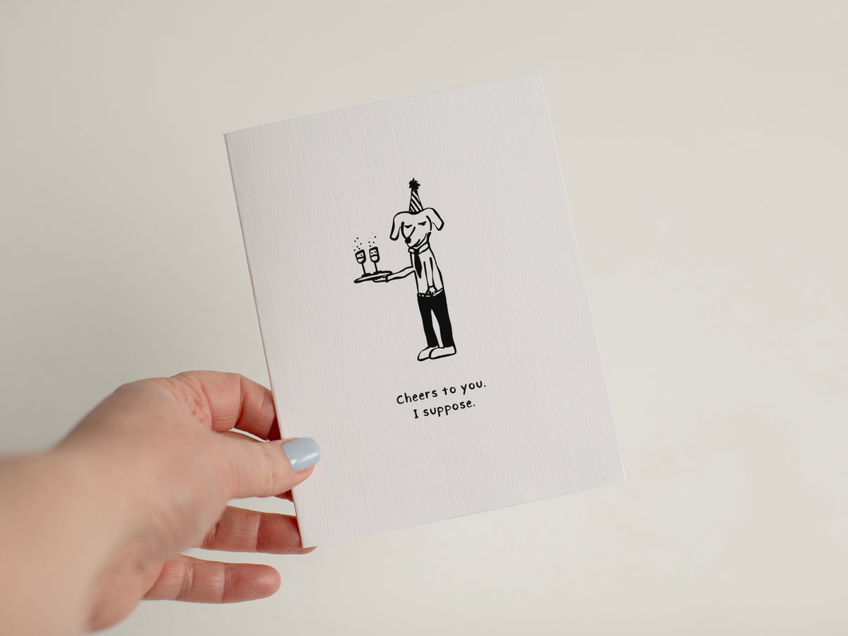 Funny Birthday Card, Sarcastic Humor Gift