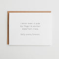 Funny Anniversary Card for Husband, Butt Poke Card, Sarcastic Birthday Card, Finger in Your Butt Crack Card, Relatable Greeting Cards #026