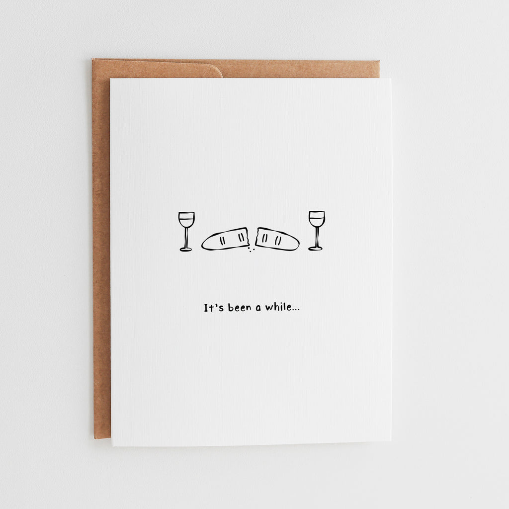 Breaking Bread | Miss You Card #136